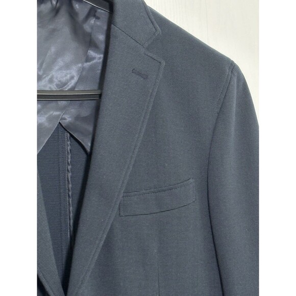 Rodd & Gunn Savill Bay Blazer Mens 2XL Blue Navy Sport Fit Italian Woven Jacket - Picture 5 of 16